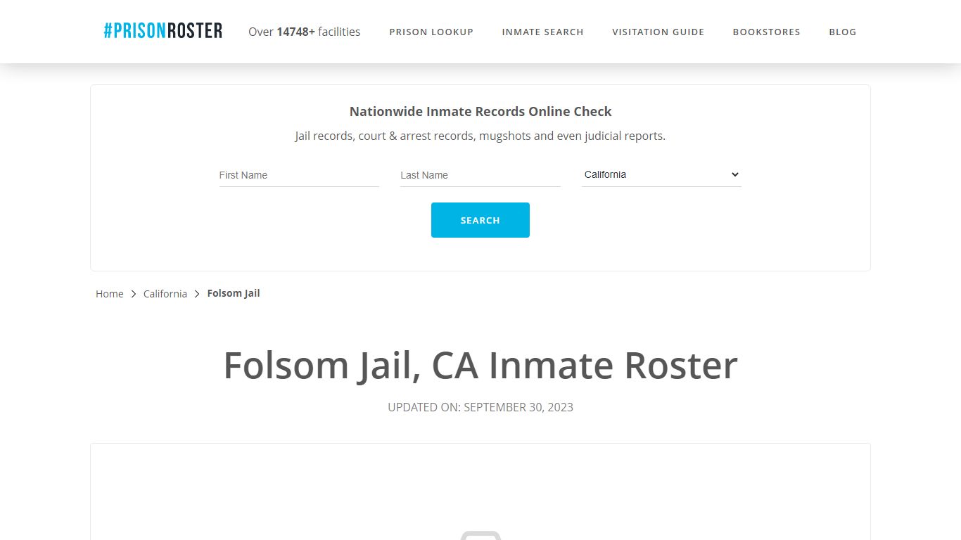 Folsom Jail, CA Inmate Roster - Prisonroster